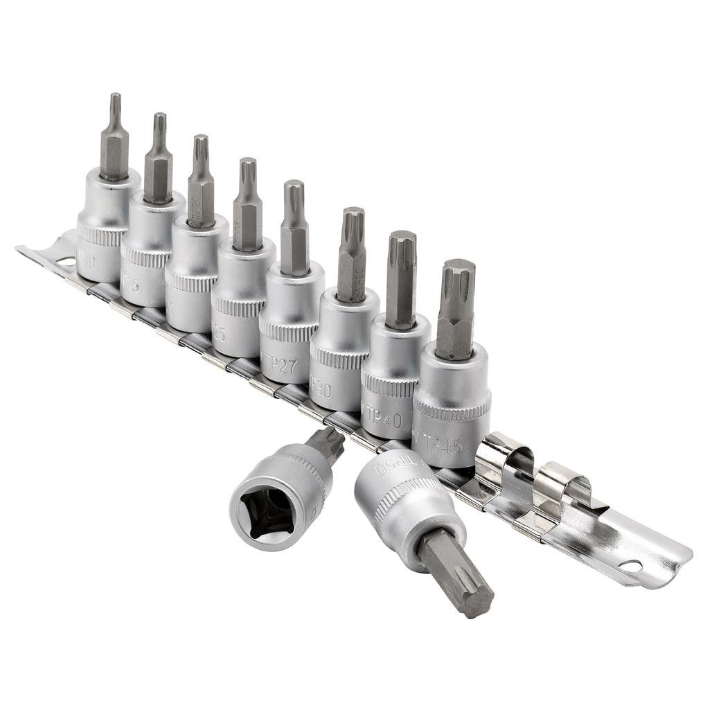 Draper Expert TX-STAR® Plus Socket Bit Set, 3/8" Sq. Dr., 48mm (10 Piece)  16339