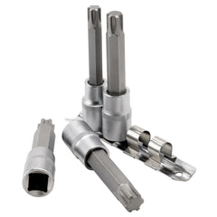Draper Expert Ribe® Socket Bit Set, 1/2" Sq. Dr. (4 Piece)  16345