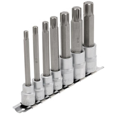 Draper Expert Ribe® Socket Bit Set, 3/8" & 1/2" Sq. Dr. (7 Piece)  16346