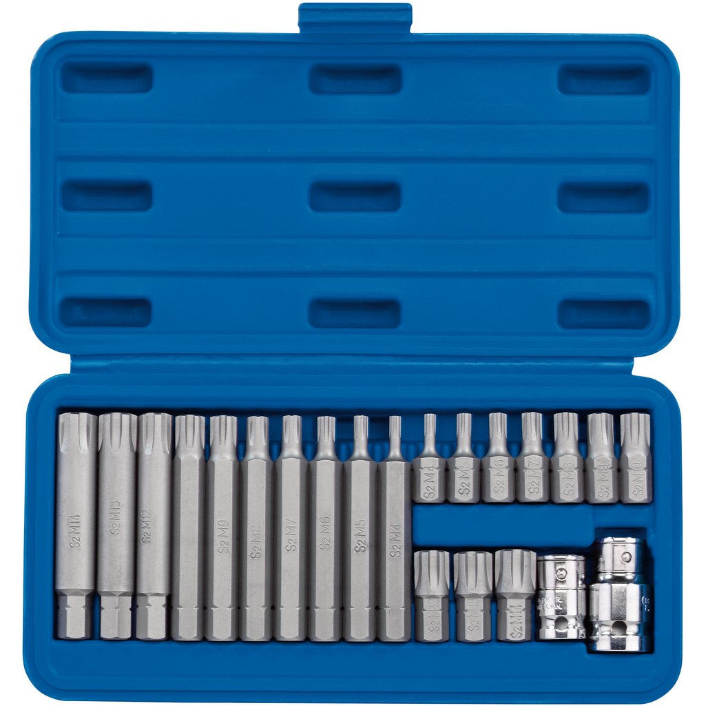 Draper Expert Ribe® 3/8, Socket and Bit Set, 1/2" Sq. Dr. (22 Piece)  16347