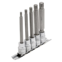 Draper Expert Spline Socket Bit Set, 3/8" Sq. Dr. (5 Piece)  16349