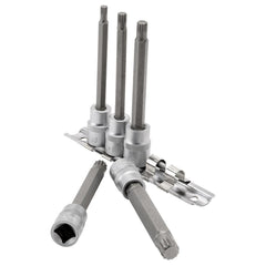 Draper Expert Spline Socket Bit Set, 3/8" Sq. Dr. (5 Piece)  16349