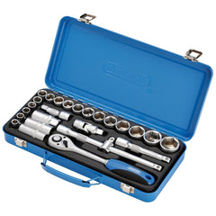 Draper Metric Socket Set, 1/2" Sq. Dr. (26 Piece)  16368
