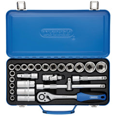 Draper Metric Socket Set, 1/2" Sq. Dr. (26 Piece)  16368