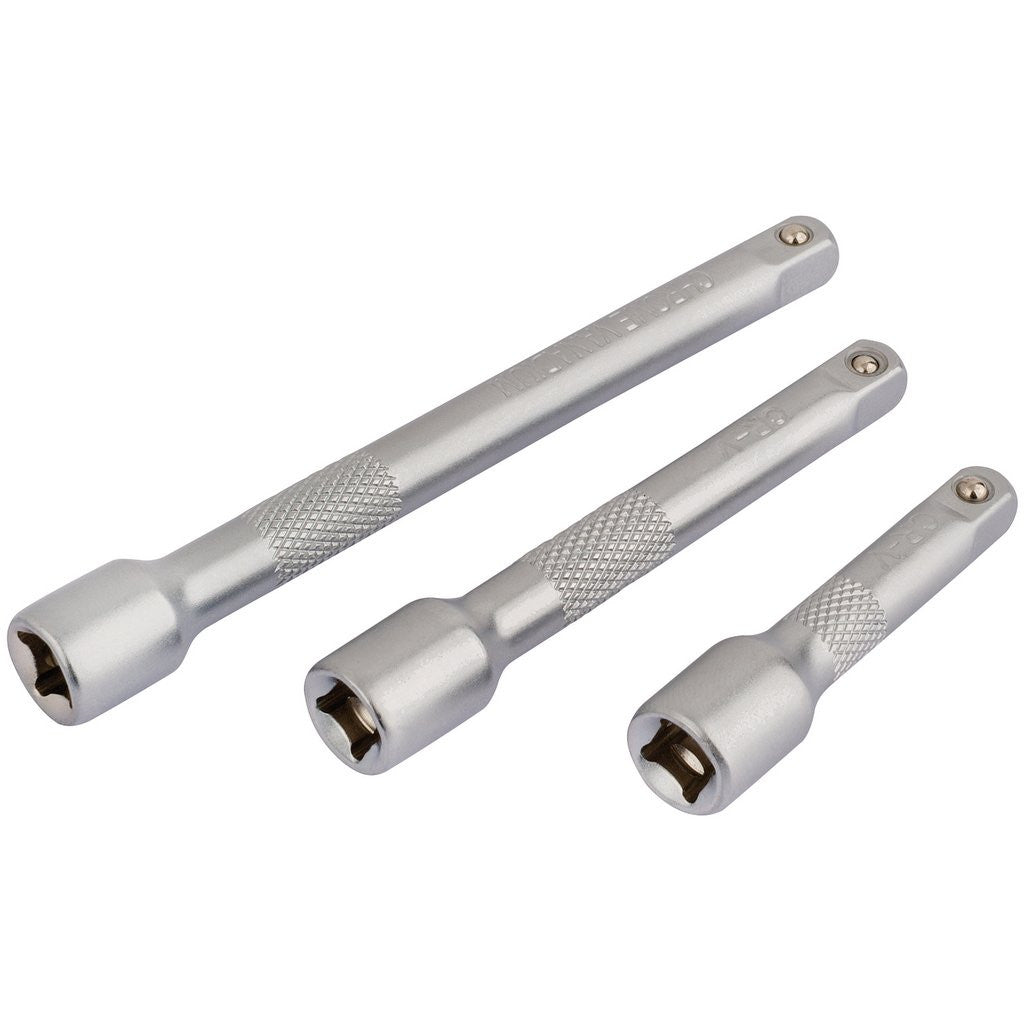 Draper Extension Bar Set, 1/4" Sq. Dr. (3 Piece)  16424