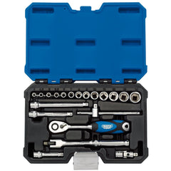 Draper Expert Metric Socket Set, 1/4" Sq. Dr. (20 Piece)  16442
