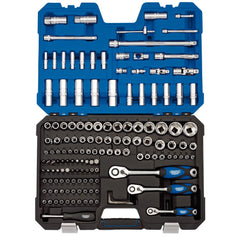 Draper Expert Metric Socket Set, 1/4", 3/8" and 1/2" Sq. Dr. (149 Piece)  16461