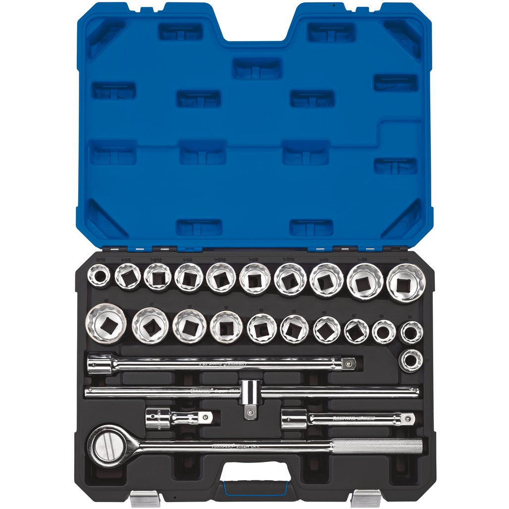 Draper Expert Combined MM/AF Socket Set, 3/4" Sq. Dr. (26 Piece)  16484