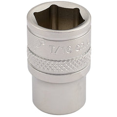 Draper Expert Imperial Socket, 1/4" Sq. Dr., 7/16"  16525