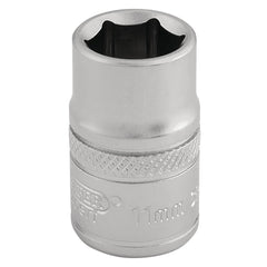 Draper Expert 6 Point Metric Socket, 3/8" Sq. Dr., 11mm  16536