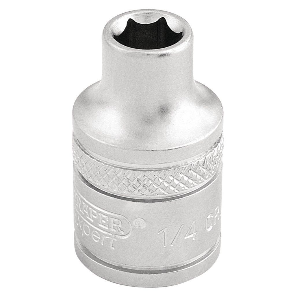 Draper Expert 6 Point Imperial Socket, 3/8" Sq. Dr., 1/4"  16548