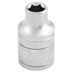 Draper Expert 6 Point Imperial Socket, 3/8" Sq. Dr., 1/4"  16548