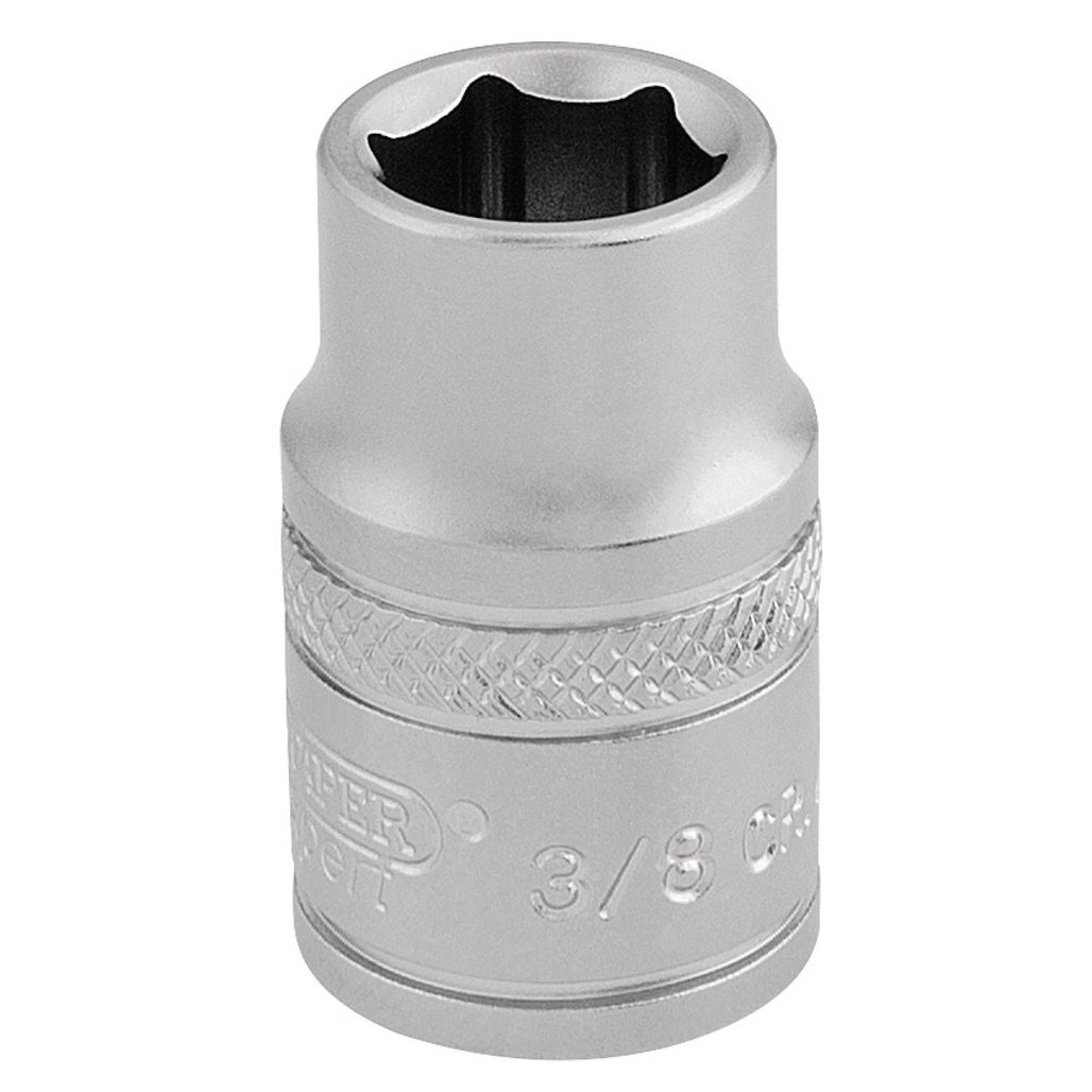 Draper Expert 6 Point Imperial Socket, 3/8" Sq. Dr., 3/8"  16550