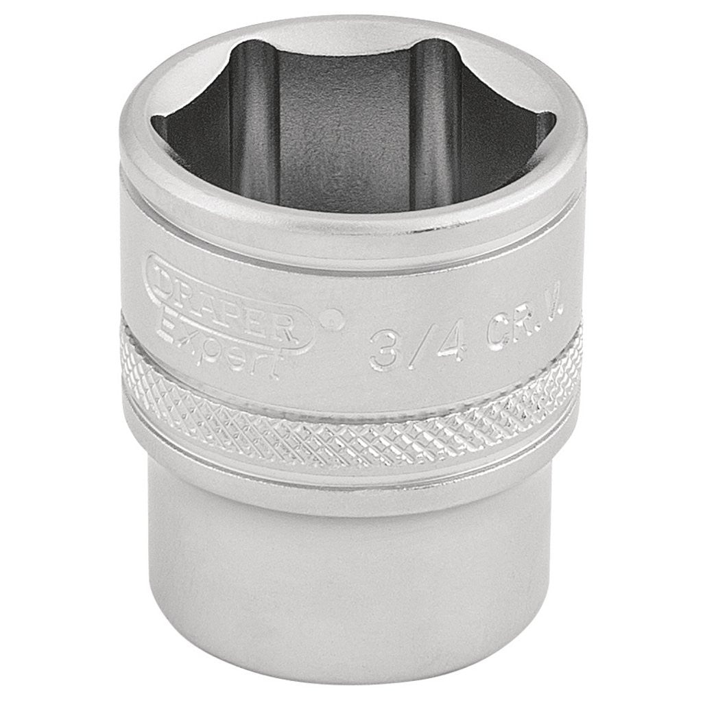 Draper Expert 6 Point Imperial Socket, 3/8" Sq. Dr., 3/4"  16574