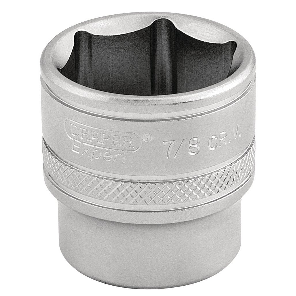 Draper Expert 6 Point Imperial Socket, 3/8" Sq. Dr., 7/8"  16576