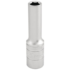 Draper Expert 6 Point Metric Deep Socket, 3/8" Sq. Dr., 8mm  16578