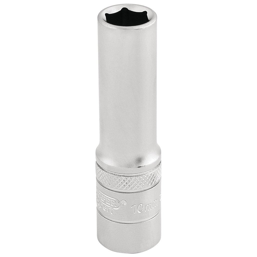 Draper Expert 6 Point Metric Deep Socket, 3/8" Sq. Dr., 10mm  16579