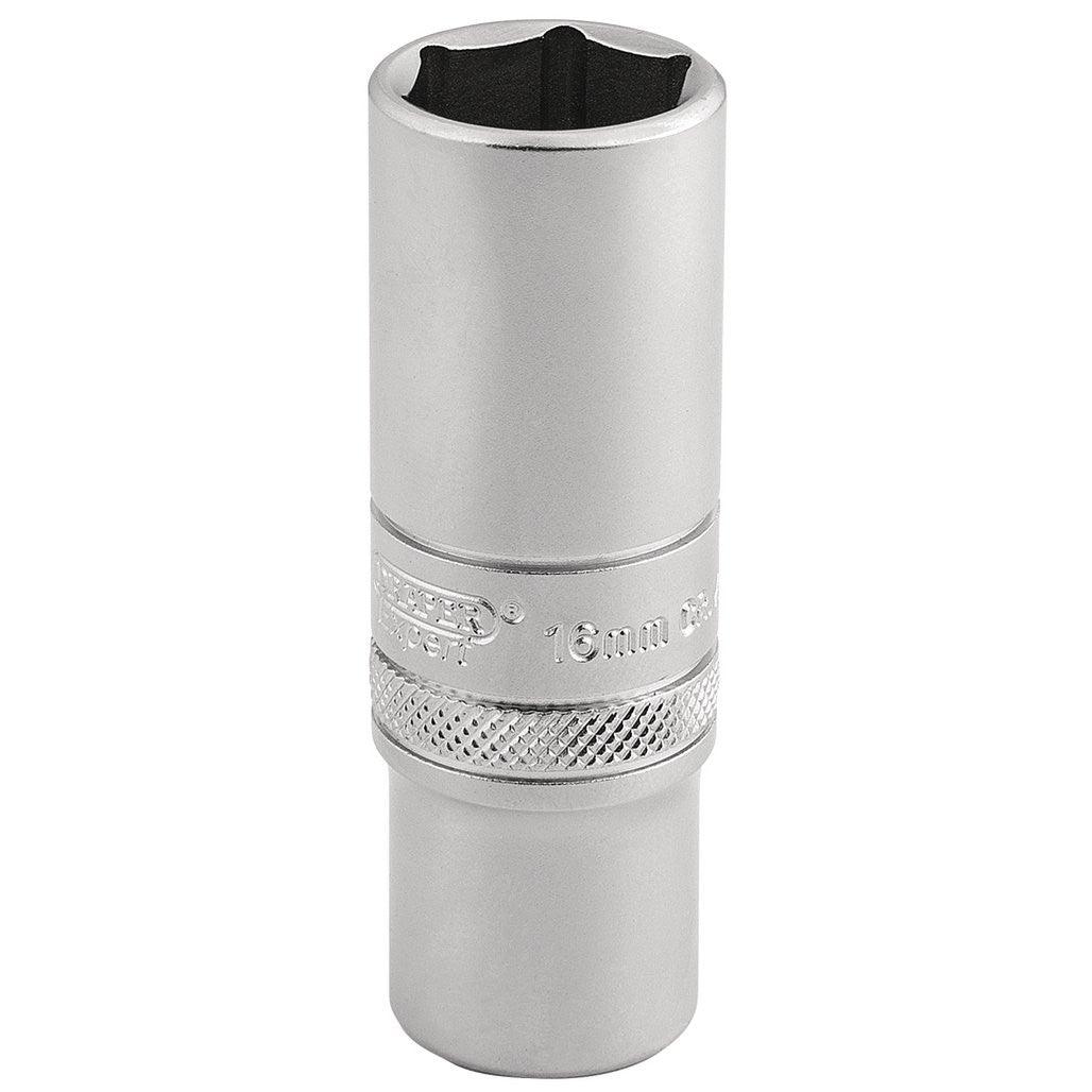 Draper Expert 6 Point Metric Socket, 3/8" Sq. Dr., 16mm  16584