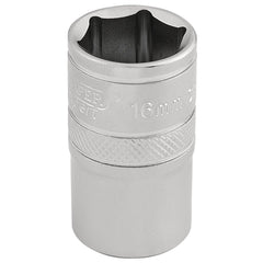 Draper Expert 6 Point Metric Socket, 1/2" Sq. Dr., 16mm  16606