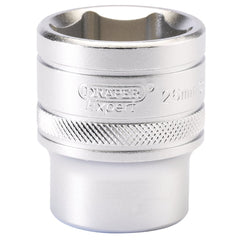 Draper Expert 6 Point Metric Socket, 1/2" Sq. Dr., 26mm  16617