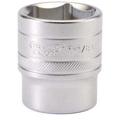 Draper Expert 6 Point Imperial Socket, 1/2" Sq. Dr., 1 1/8"  16636