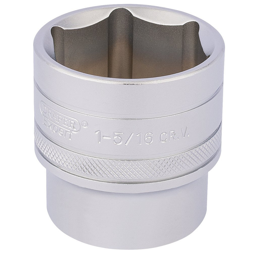 Draper Expert 6 Point Imperial Socket, 1/2" Sq. Dr., 1 5/16"  16640