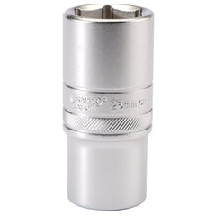 Draper Expert 6 Point Metric Deep Socket, 1/2" Sq. Dr., 26mm  16656