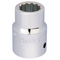 Draper Expert 12 Point Socket, 3/4" Sq. Dr., 19mm  16690