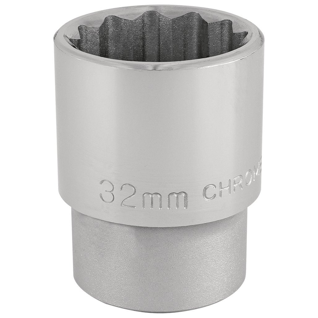 Draper Expert 12 Point Socket, 3/4" Sq. Dr., 32mm  16699