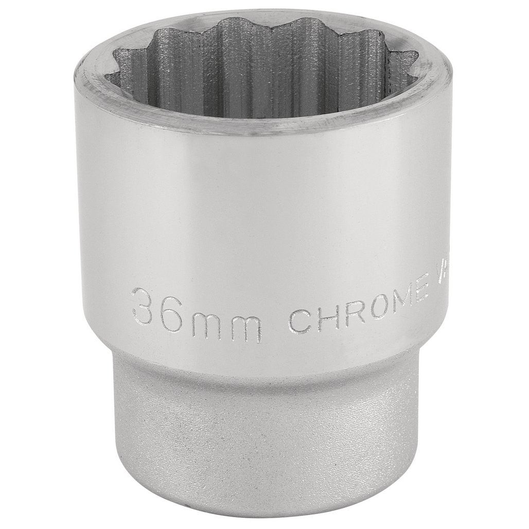 Draper Expert 12 Point Socket, 3/4" Sq. Dr., 36mm  16701