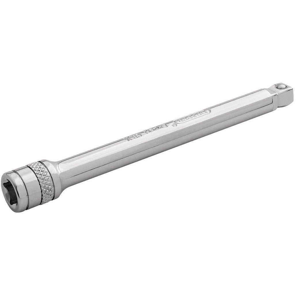 Draper Expert Wobble Extension Bar, 1/4" Sq. Dr., 100mm, Polished Chrome  16718
