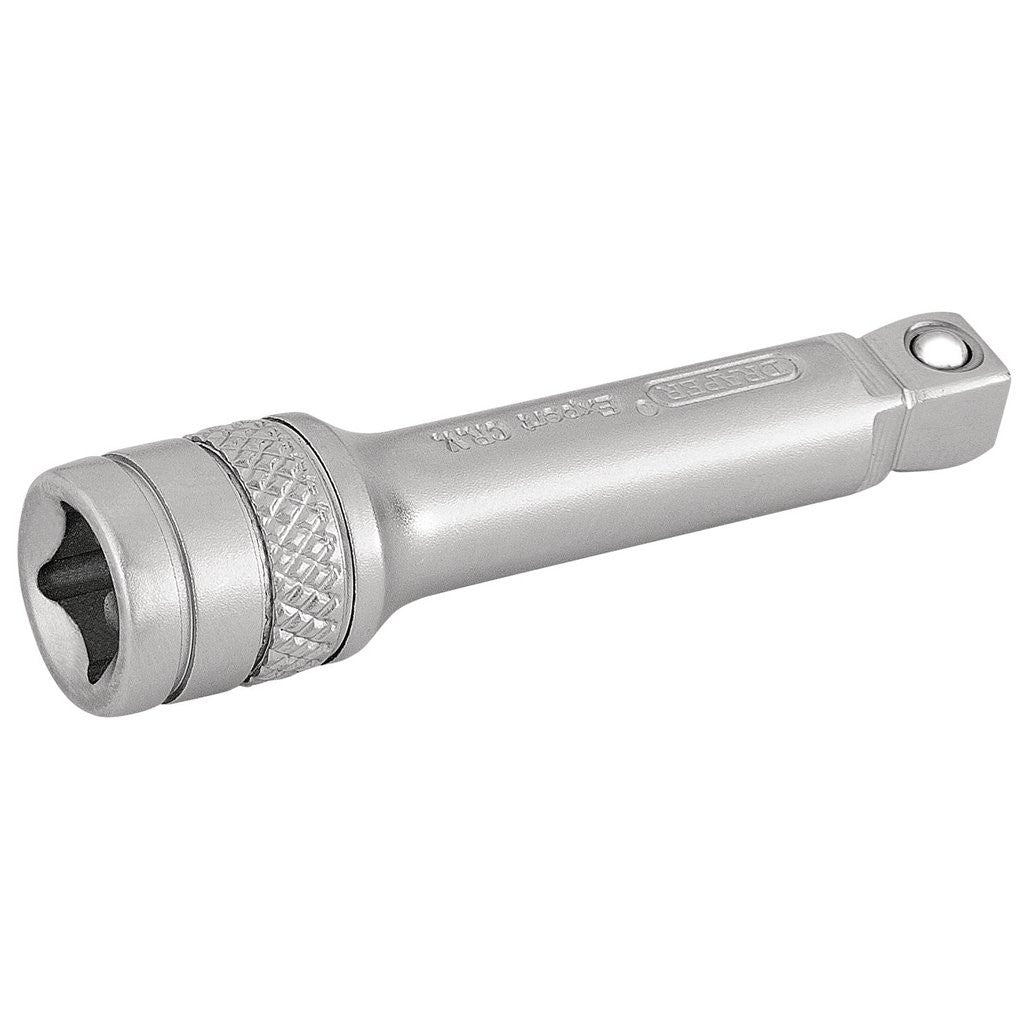 Draper Expert Wobble Extension Bar, 1/4" Sq. Dr., 50mm, Micro Satin Chrome  16720