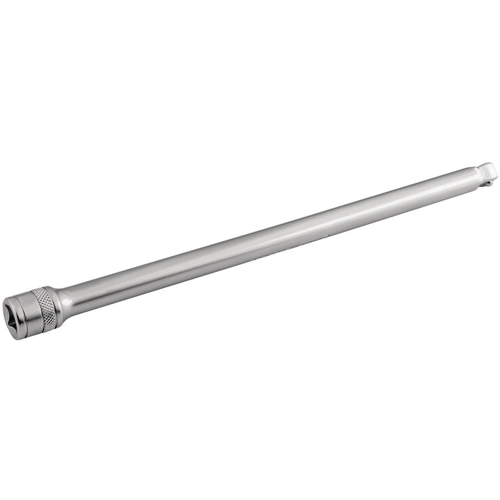 Draper Expert Satin Chrome Wobble Extension Bar, 3/8" Sq. Dr., 250mm  16746