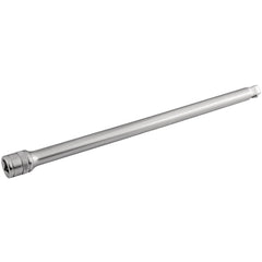 Draper Expert Satin Chrome Wobble Extension Bar, 3/8" Sq. Dr., 250mm  16746
