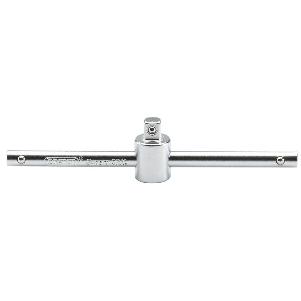 Draper Expert Satin Chrome Sliding T Bar, 1/4" Sq. Dr.  16786