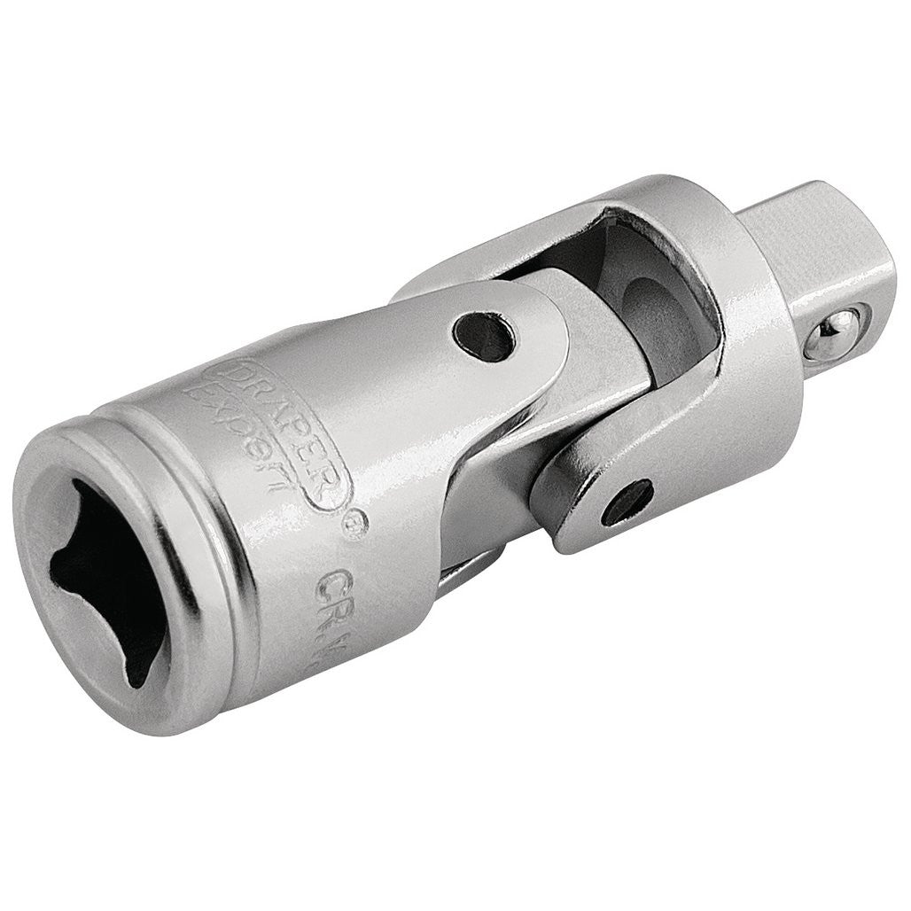 Draper Expert Satin Chrome Universal Joint, 1/4" Sq. Dr.  16792