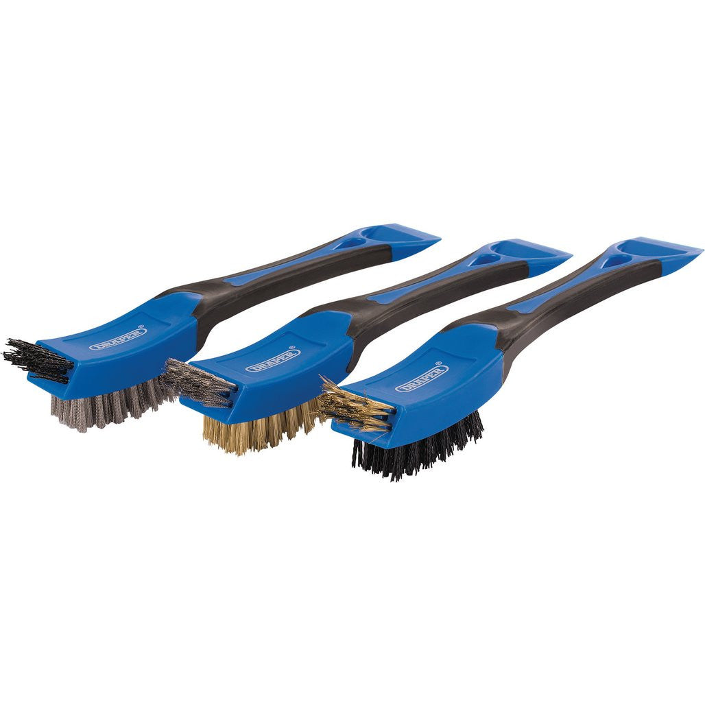 Draper Mini Wire Brush Set (3 Piece)  17186