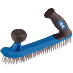 Draper Two Handle Wire Brush, 235mm  17188