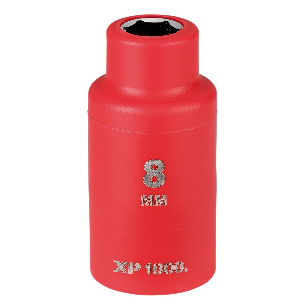 Draper XP1000® VDE Socket, 3/8" Sq. Dr., 8mm  17572