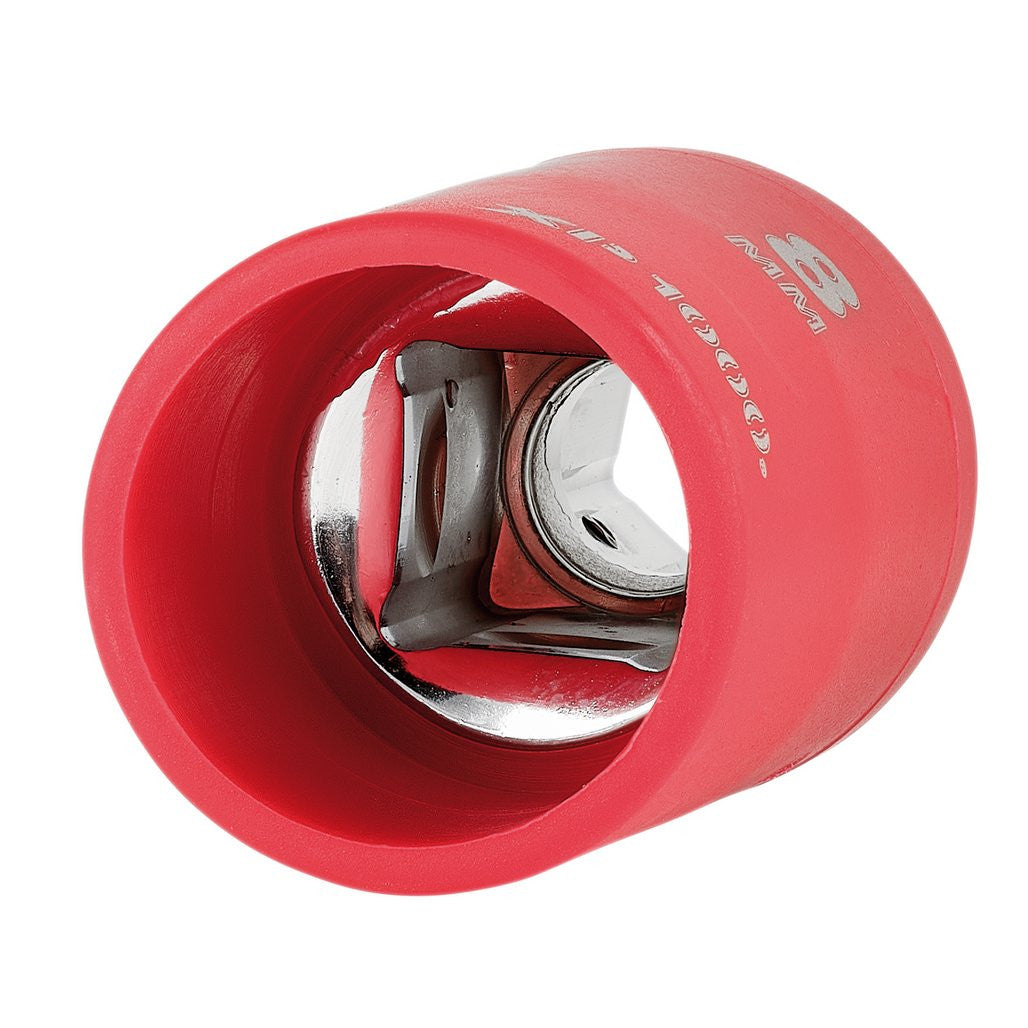 Draper XP1000® VDE Socket, 3/8" Sq. Dr., 8mm  17572