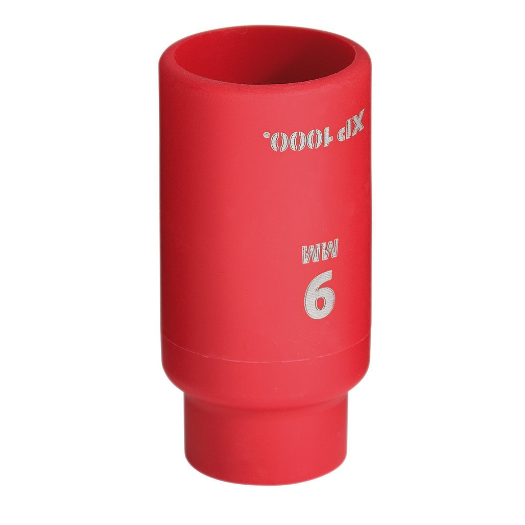 Draper XP1000® VDE Socket, 3/8" Sq. Dr., 9mm  17605