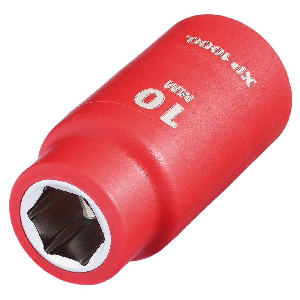 Draper XP1000® VDE Socket, 3/8" Sq. Dr., 10mm  17613