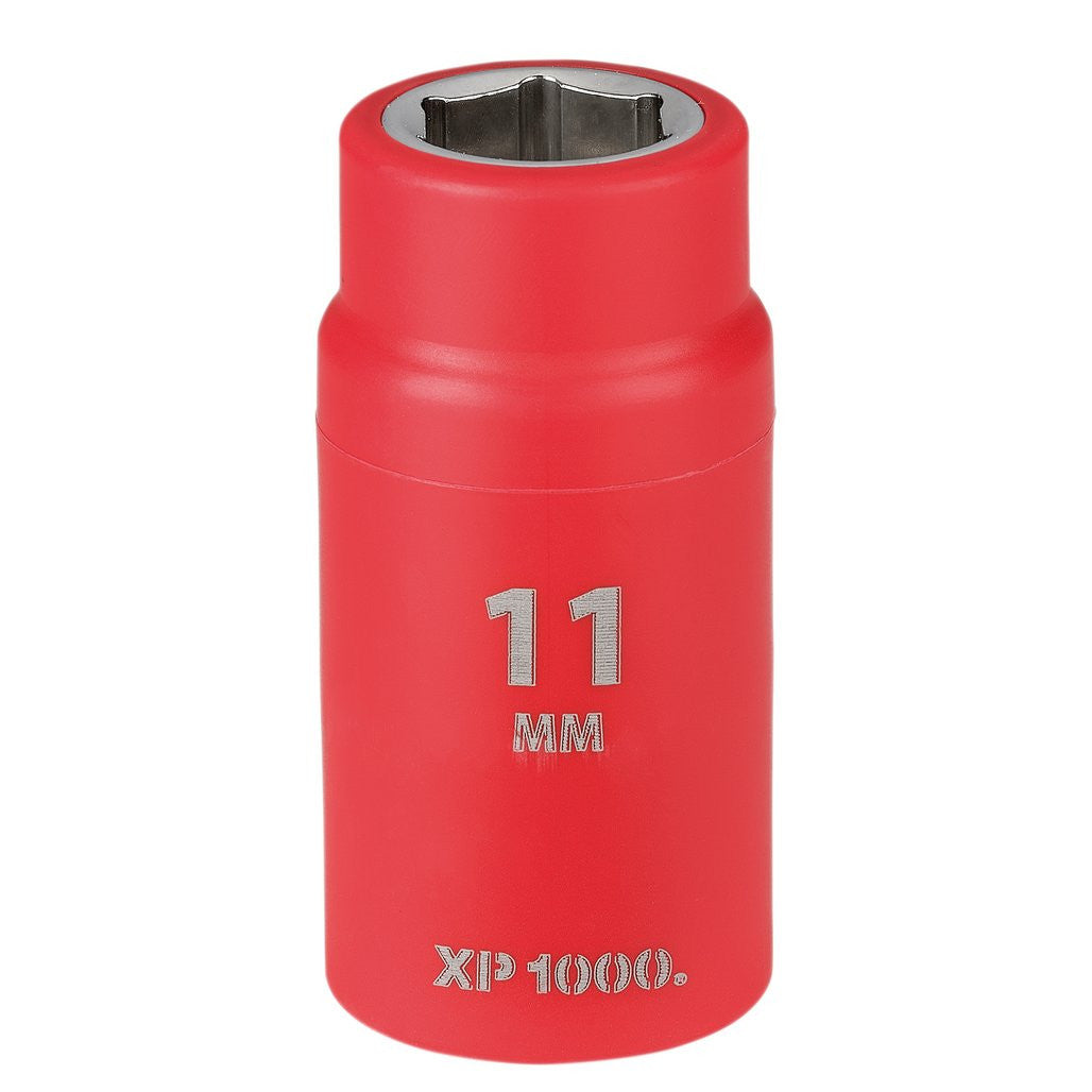Draper XP1000® VDE Socket, 3/8" Sq. Dr., 11mm  17621