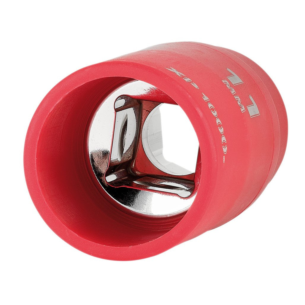 Draper XP1000® VDE Socket, 3/8" Sq. Dr., 11mm  17621