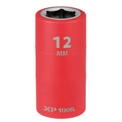 Draper XP1000® VDE Socket, 3/8" Sq. Dr., 12mm  17638
