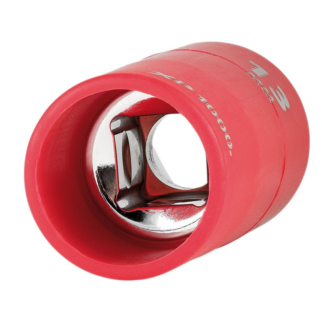 Draper XP1000® VDE Socket, 3/8" Sq. Dr., 13mm  17639