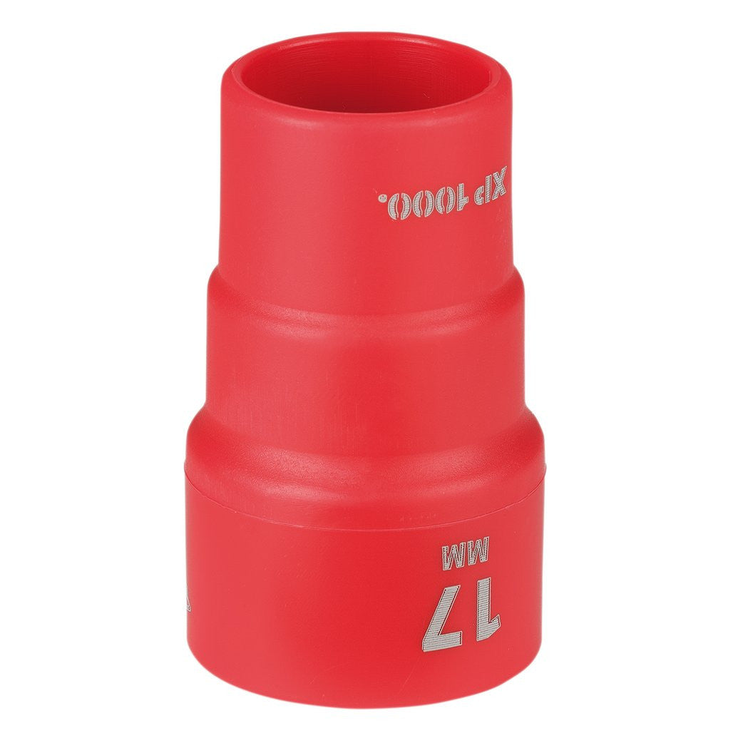 Draper XP1000® VDE Socket, 3/8" Sq. Dr., 17mm  17650
