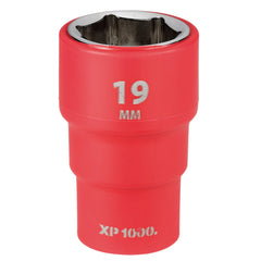 Draper XP1000® VDE Socket, 3/8" Sq. Dr., 19mm  17655