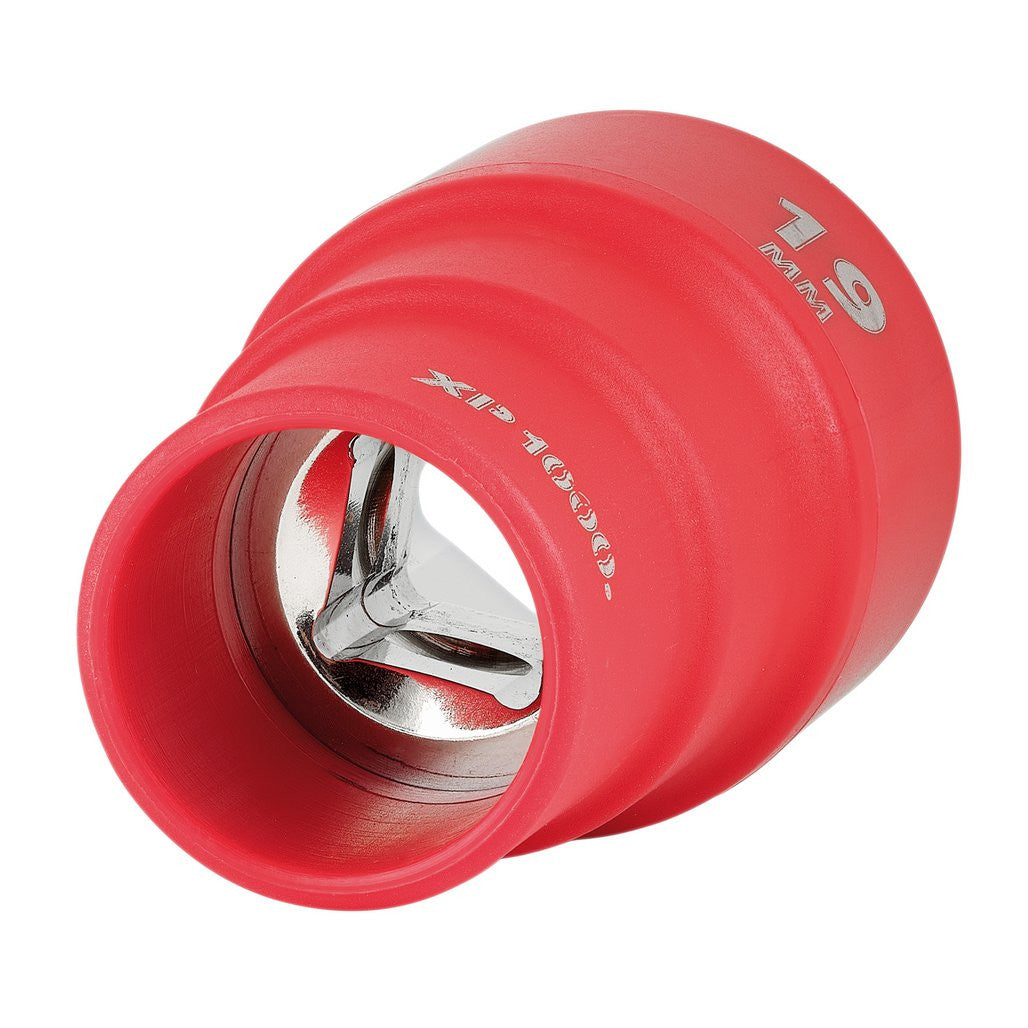 Draper XP1000® VDE Socket, 3/8" Sq. Dr., 19mm  17655