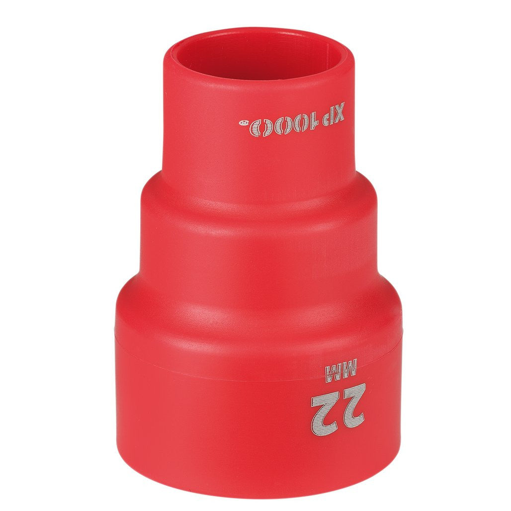 Draper XP1000® VDE Socket, 3/8" Sq. Dr., 22mm  17663